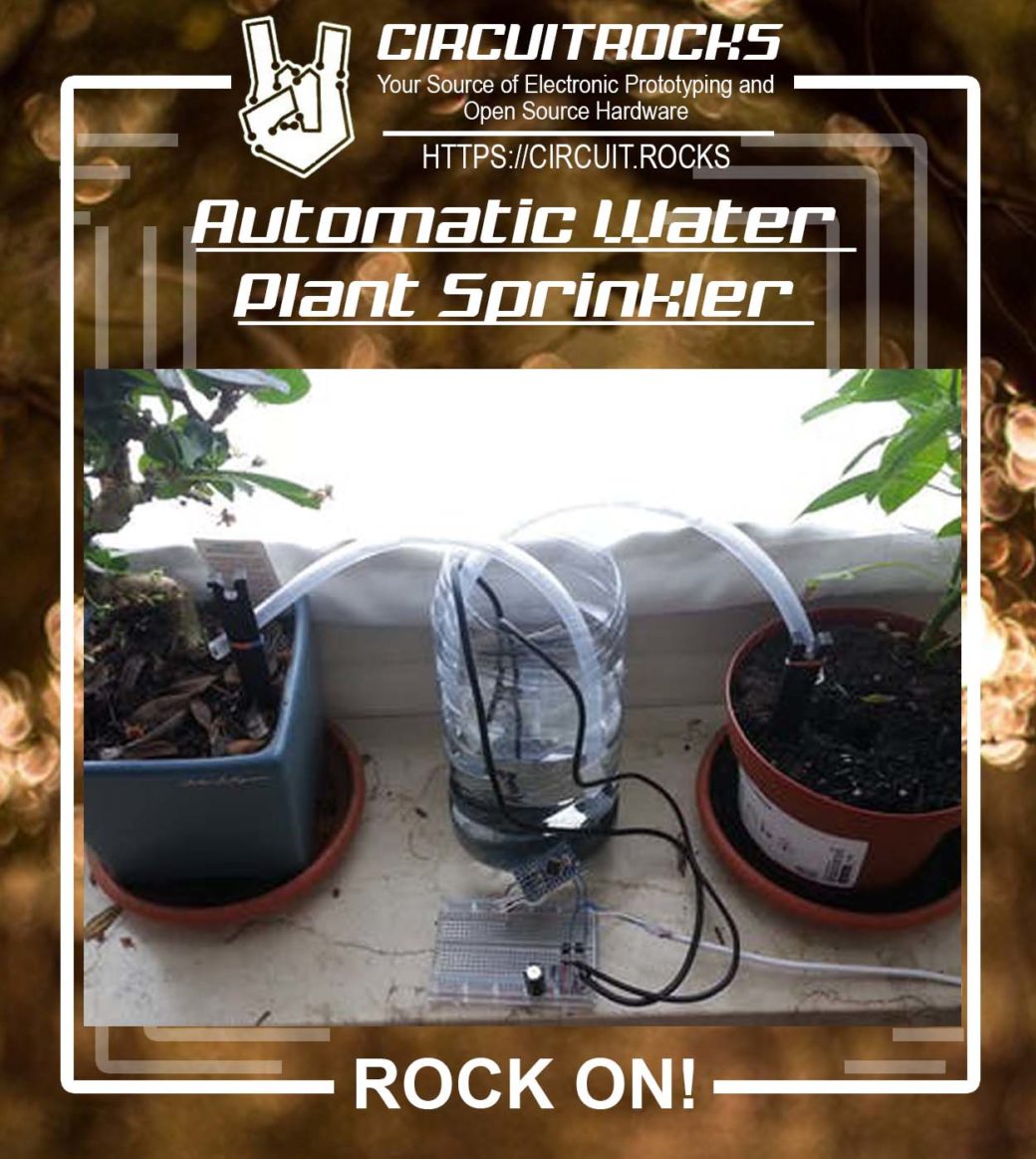 Automatic Water Sprinkler Circuitrocks