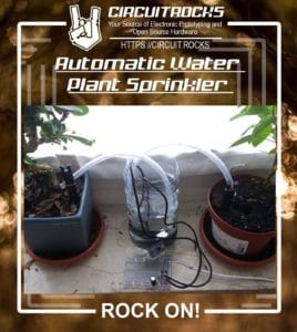 Automatic Water Sprinkler