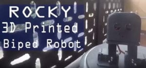 Rocky Dancing Biped Robot