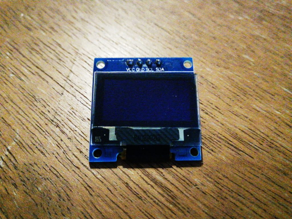 An SSD1306 based OLED module.