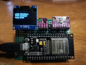 Indoor Air Quality Monitoring with Dashboard