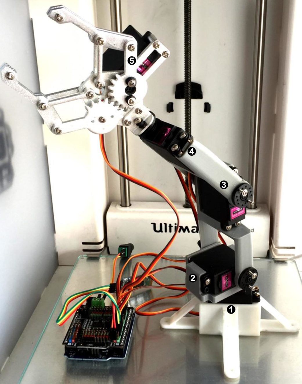 6DOF Robot Arm | Circuitrocks