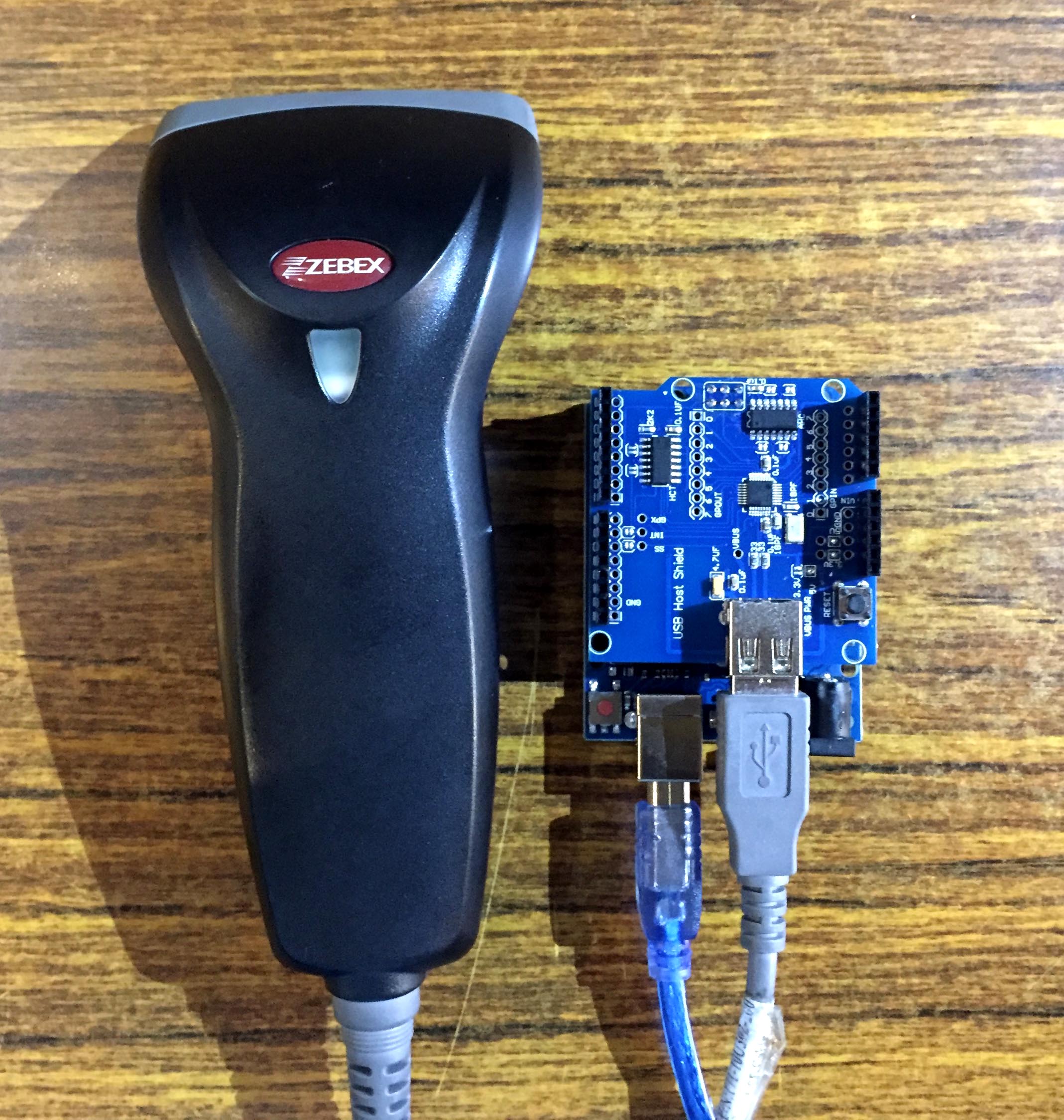 Barcode Scanner Integrated to Arduino | Circuitrocks