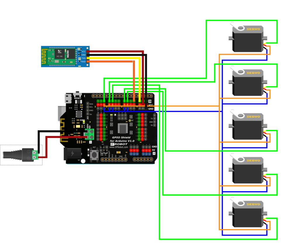 6dof Robot Arm 