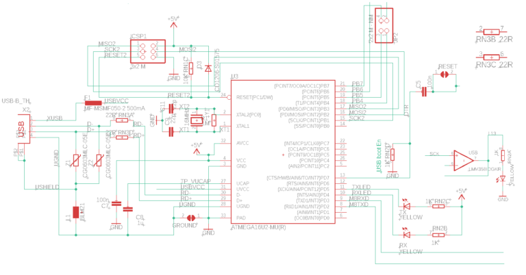 How to Read the Arduino Schematic Diagram | Circuitrocks