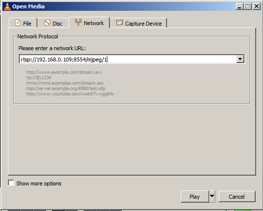 12: An example of an RTSP session between a client and a server. Both