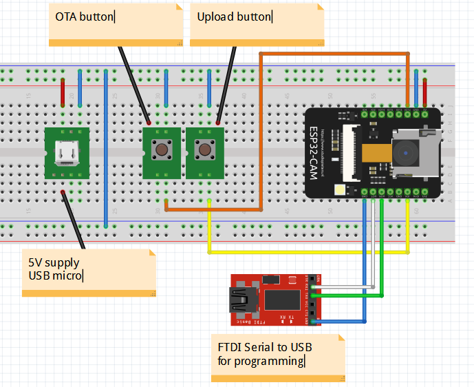 3 core cable tinnedgoouuu esp32 fritzing