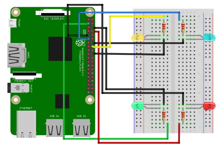 How to Control the Raspberry Pi GPIO using Python | Circuitrocks