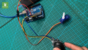 Controlling Servo Movement with a Joystick Using Arduino Uno