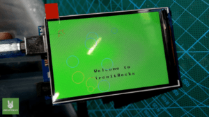 Arduino TFT Bubble Welcome Screen 3.5