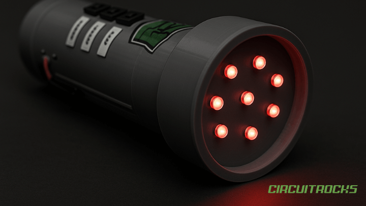 3D RGB Flashlight | Easy Build with RGB LEDs