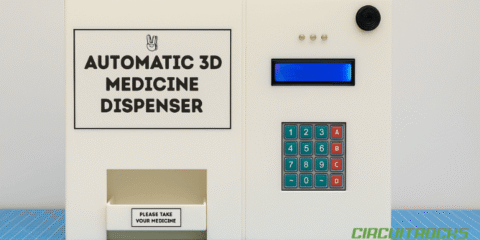 Automatic 3D Medicine Dispenser | Arduino Project Idea