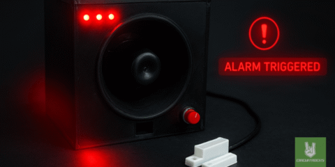 3D-Printed Magnetic Door Alarm | DIY Project Idea