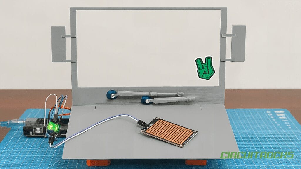 3D Mini Rain Car Wiper | Arduino Project Tutorial