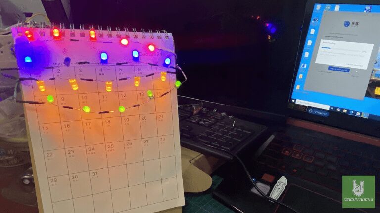 DIY Christmas LED Calendar