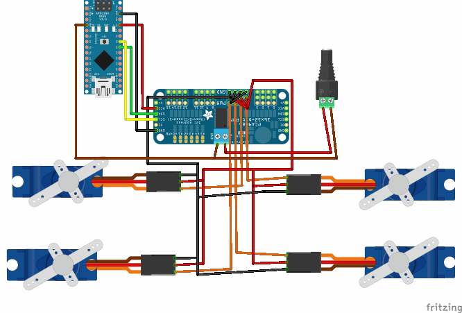 Fritzing Diagram — Breadboard