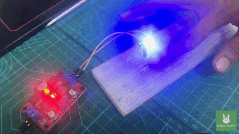 Finger Touch Circuit