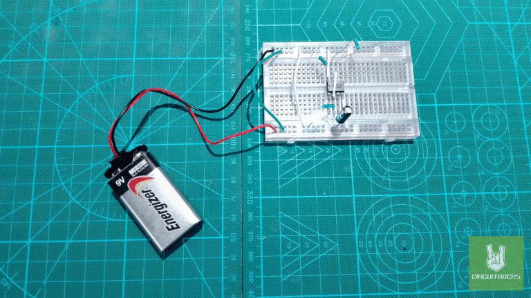 Blinking LED with Timer Circuit