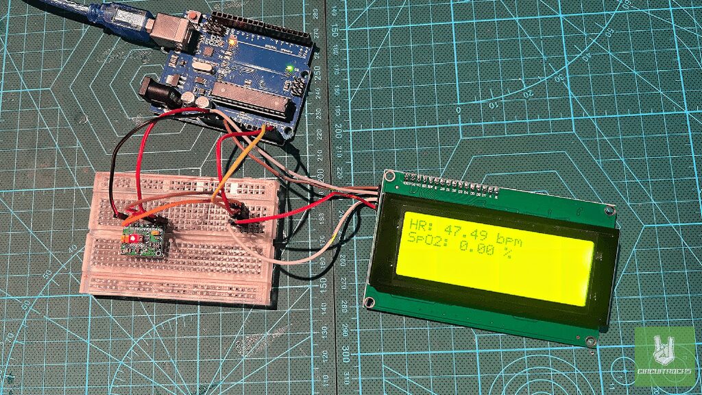 Monitoring Heart Rate and Oxygen Using the MAX30100
