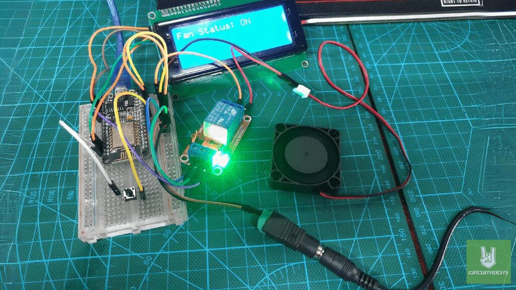 ESP8266 Fan Controller and LCD Display