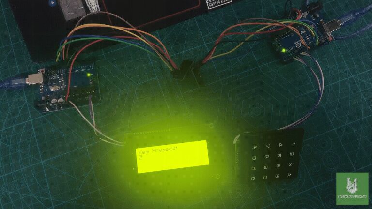 Wireless Keypad Transmitter with LCD Feedback
