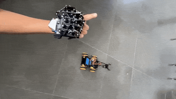 ACEBOTT 4WD + Gloves | ESP32 Project Idea