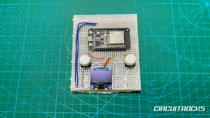 ESP32 OLED Mini Shooter Game |  Project Tutorial