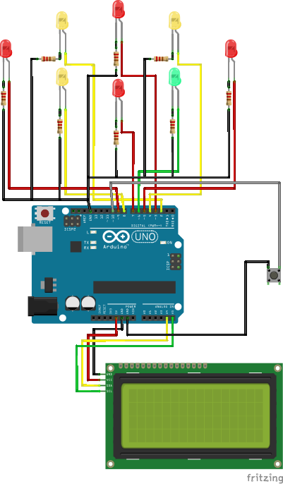 Fritzing Diagram — Breadboard