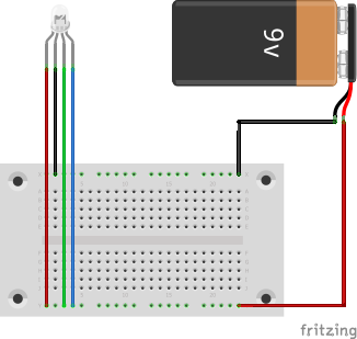 Fritzing Diagram — Breadboard